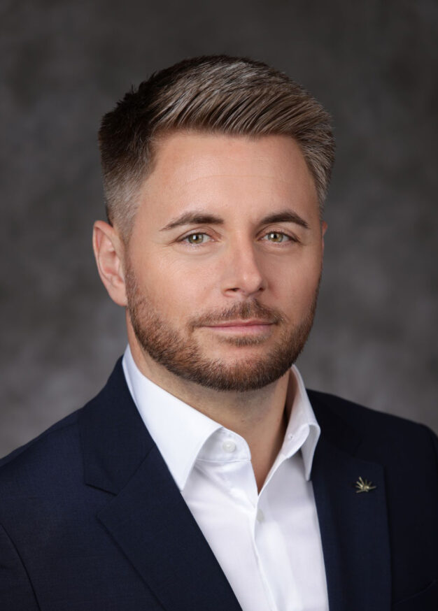 Portrait of Paul Ludlow, President of P&O Cruises (UK).